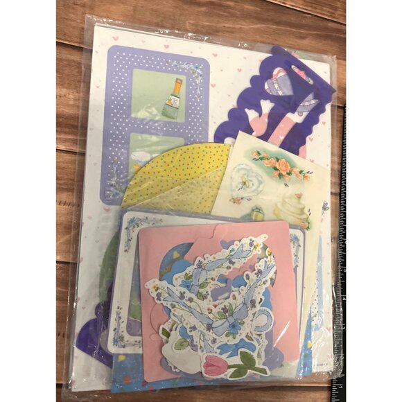 NEW 1999 Vintage Babs Building A Better Scrapbook Kit WEDDING 186062 - Picture 4 of 5